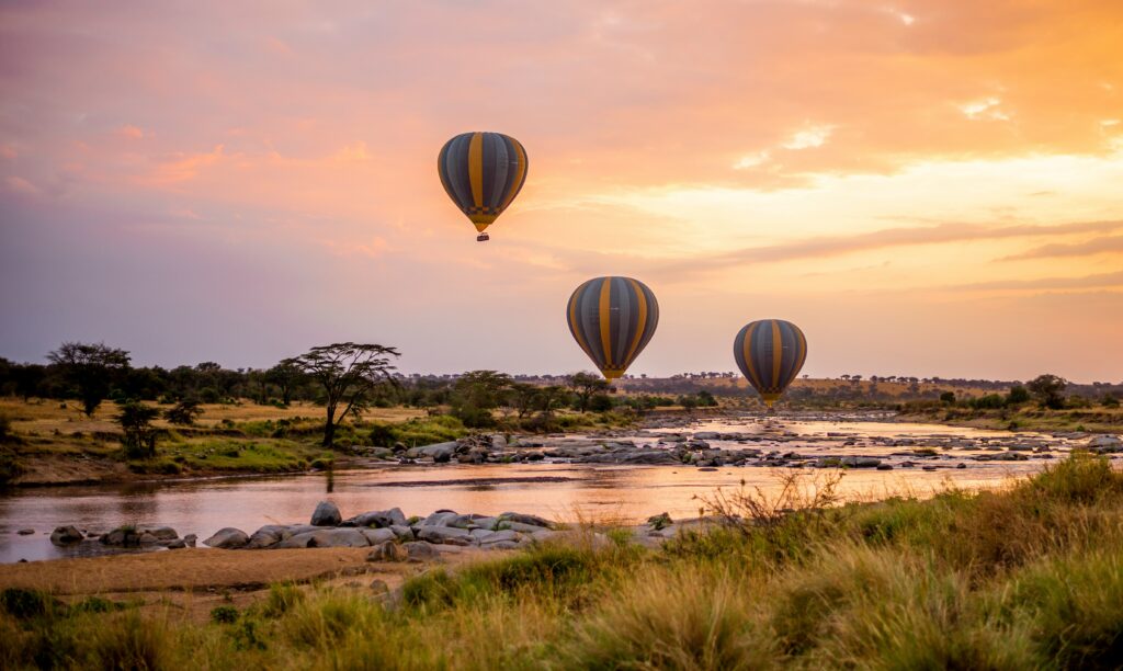 Safari in Mongolfiera, Tanzania